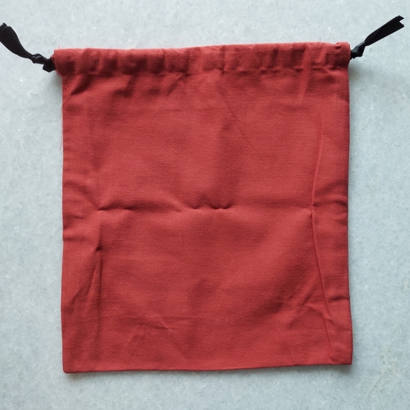 (2 for $30) Diptyque red drawstring pouch new - Picture 3 of 3